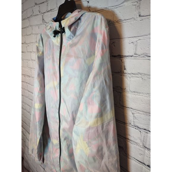 Empyre Windbreaker Wilburt Multi-Color Geometric Skateboarding Size L - Picture 12 of 12